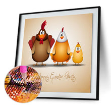 Load image into Gallery viewer, Roosters - Full Diamond Painting - 30x30cm