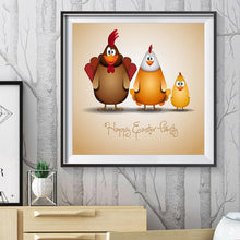 Load image into Gallery viewer, Roosters - Full Diamond Painting - 30x30cm