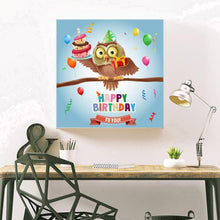 Load image into Gallery viewer, Birds Birthday - Full Diamond Painting - 30x30cm