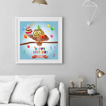 Load image into Gallery viewer, Birds Birthday - Full Diamond Painting - 30x30cm