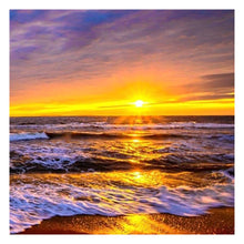 Load image into Gallery viewer, Sunset Seaside - Full Diamond Painting - 30x30cm