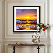 Load image into Gallery viewer, Sunset Seaside - Full Diamond Painting - 30x30cm