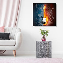 Load image into Gallery viewer, Cross Stitch Guitar - Full Diamond Painting - 30x30cm
