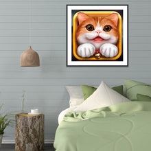 Load image into Gallery viewer, CatArt - Full Diamond Painting - 30x30cm