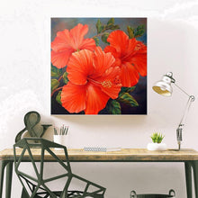 Load image into Gallery viewer, Red Flowers - Full Diamond Painting - 30x30cm