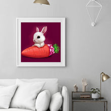 Load image into Gallery viewer, Rabbit Carrot - Full Diamond Painting - 30x30cm