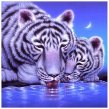 Load image into Gallery viewer, Snuggle Tiger - Full Diamond Painting - 30x30cm