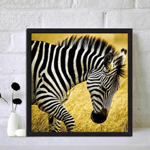 Load image into Gallery viewer, Walking Zebra - Full Diamond Painting - 30x30cm