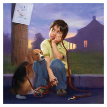 Load image into Gallery viewer, Sitting Kid Dog - Full Diamond Painting - 30x30cm