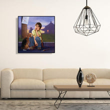 Load image into Gallery viewer, Sitting Kid Dog - Full Diamond Painting - 30x30cm