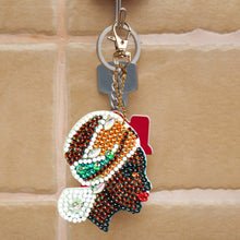 Load image into Gallery viewer, 5pcs Woman DIY Keychain