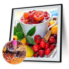 Load image into Gallery viewer, Cup and Fruit - Full Diamond Painting - 30x30cm