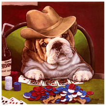 Load image into Gallery viewer, Dog-Full Drill Diamond Painting