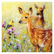 Load image into Gallery viewer, Grass Deer - Full Drill Round Drill - 30x30cm