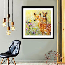 Load image into Gallery viewer, Grass Deer - Full Drill Round Drill - 30x30cm