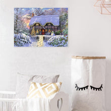 Load image into Gallery viewer, Christmas House - Full Drill Round Drill - 30x40cm