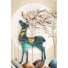 Load image into Gallery viewer, Elk - Full Drill Round Drill Painting - 50x65cm