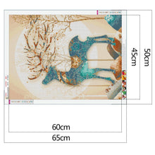 Load image into Gallery viewer, Elk - Full Drill Round Drill Painting - 50x65cm