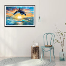Load image into Gallery viewer, Dolphin Horse - Full Drill Round Drill Painting - 30x40cm