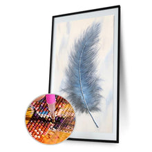 Load image into Gallery viewer, Feather - Full Drill Round Drill - 45x85cm