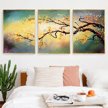 Load image into Gallery viewer, 3 Pieces Plum - Full Drill Round Drill - 95x45cm