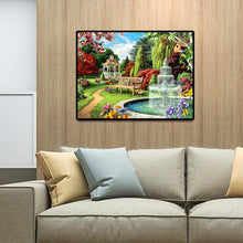 Load image into Gallery viewer, Courtyard - Full Drill Round Drill - 40x30cm