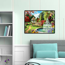 Load image into Gallery viewer, Courtyard - Full Drill Round Drill - 40x30cm