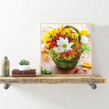 Load image into Gallery viewer, Flower Basket - Full Drill Round Drill - 30x30cm