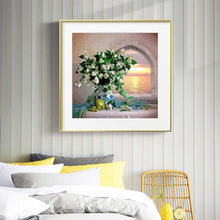 Load image into Gallery viewer, Window Flower - Full Drill Round Drill - 30x30cm