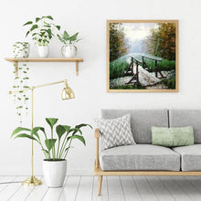 Load image into Gallery viewer, Small Bridge - Full Drill Round Drill - 30x30cm