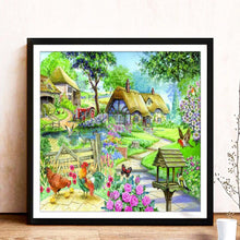 Load image into Gallery viewer, Village - Full Drill Round Drill - 30x30cm