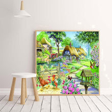 Load image into Gallery viewer, Village - Full Drill Round Drill - 30x30cm