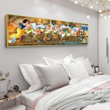 Load image into Gallery viewer, Snow White and Seven Dwarfs - Full Drill Round Drill - 100x50cm