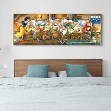 Load image into Gallery viewer, Snow White and Seven Dwarfs - Full Drill Round Drill - 100x50cm