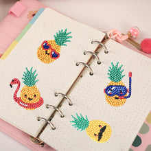 Load image into Gallery viewer, 10pcs-Pineapple-Diamond Painting Free Stickers