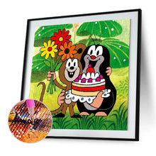 Load image into Gallery viewer, Animal Birthday - Full Drill Round Drill - 30x30cm