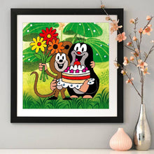 Load image into Gallery viewer, Animal Birthday - Full Drill Round Drill - 30x30cm