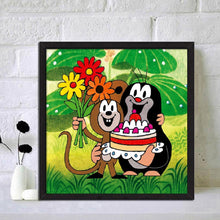 Load image into Gallery viewer, Animal Birthday - Full Drill Round Drill - 30x30cm