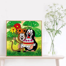 Load image into Gallery viewer, Animal Birthday - Full Drill Round Drill - 30x30cm