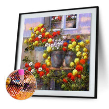 Load image into Gallery viewer, Potted Flowers - Full Drill Round Drill - 30x30cm