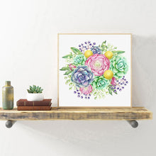 Load image into Gallery viewer, Succulent Plant - Full Drill Round Drill - 30x30cm