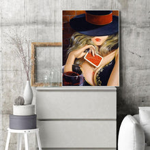 Load image into Gallery viewer, Beauty Women  - Full Drill Round Drill - 30x40cm