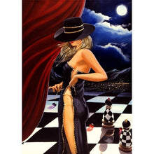 Load image into Gallery viewer, Beauty Women  - Full Drill Round Drill - 30x40cm