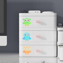 Load image into Gallery viewer, 8pcs-Owl-Diamond Painting Free Stickers