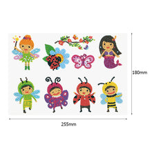 Load image into Gallery viewer, 8pcs-Animal Kids-Diamond Painting Free Stickers