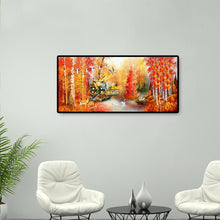 Load image into Gallery viewer, Autumn Maple Leaves - Full Drill Round Drill - 100x50cm