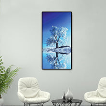 Load image into Gallery viewer, Snow Tree Reflection - Full Drill Round Drill - 45x85cm