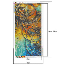 Load image into Gallery viewer, Abstract Design - Full Drill Round Drill Painting - 85x45cm