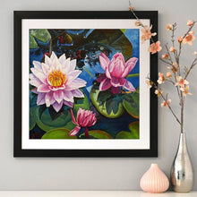 Load image into Gallery viewer, Lotus - Full Drill Round Drill - 30x30cm