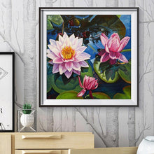 Load image into Gallery viewer, Lotus - Full Drill Round Drill - 30x30cm